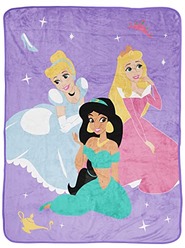 Jay Franco Disney Princess Sich aufhalten 130cm x 150cm superweiche Decke von Jay Franco