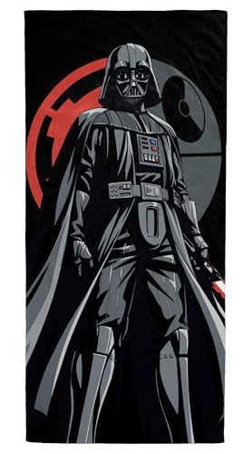 Star Wars Handtuch mit Darth Vader - Für Bad, Strand & Pool - 100% Baumwolle, 71 cm x 147 cm von Jay Franco