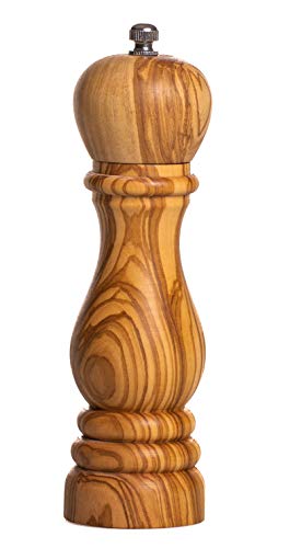 Jay Hill Tunea Olivenholz Pfeffer- oder Salzmühle, 17 cm Höhe von Jay Hill