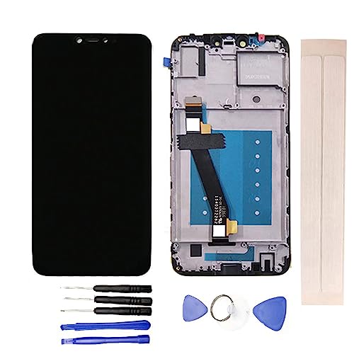 JayTong LCD Display & Ersatz Touch Screen Digitizer Montage inkl. Werkzeug für Lenovo S5 pro GT L58091 Schwarz mit Rahmen von JayTong