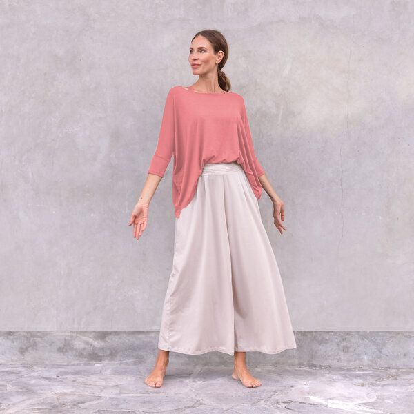 Jaya DIANA- lockere bis weite geschnittene lounge Pants, für jede Figur geeignet, für Yoga, Leisure, Arbeit oder Evenings Jaya DIANA- lockere bis weite geschnittene lounge Pants, für jede Figur geeignet, für Yoga, Leisure, Arbeit oder Evenings von Jaya