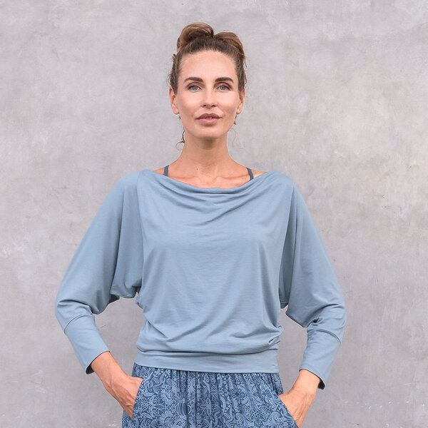 Jaya LONGSLEEVE ANGEL - Damen - Sweater für Yoga und Freizeit aus Viscose-Biobaumwoll-Mix Jaya LONGSLEEVE ANGEL - Damen - Sweater für Yoga und Freizeit aus Viscose-Biobaumwoll-Mix von Jaya