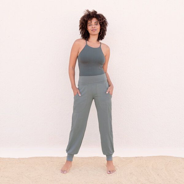 Jaya MANU - Damen - Top für Yoga aus Biobaumwolle von Jaya