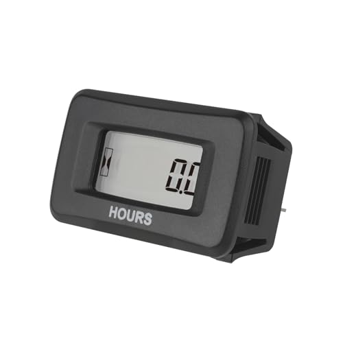 Jayron HM055AD AC/DC 5V bis 277V Digitaler Betriebsstundenzähler für Gartenrasenmäher ZTR Traktor Generator Golfwagen Club Autowäsche Boot ATV Motor Kompressor und Pneumatische Ausrüstung Jayron HM055AD AC/DC 5V bis 277V Digitaler Betriebsstundenzähler für Gartenrasenmäher ZTR Traktor Generator Golfwagen Club Autowäsche Boot ATV Motor Kompressor und Pneumatische Ausrüstung von NInE-ROnG
