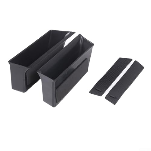 2 x ABS-Armlehnen-Aufbewahrungsbox für die Vordertür, für Mercedes-Benz GLK X204 2008–2015, schwarzer Auto-Innengriff-Organizer 2 x ABS-Armlehnen-Aufbewahrungsbox für die Vordertür, für Mercedes-Benz GLK X204 2008–2015, schwarzer Auto-Innengriff-Organizer von Jayruit