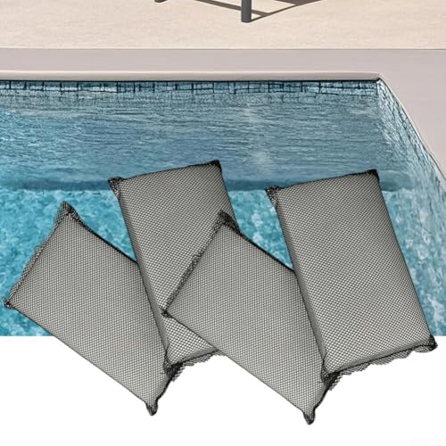 4 Stück Schwimmbad-Roboter-Filter-Pads, für MeranusPower4 Poolsauger unter 50 Mikron Filtersystem, waschbar 4 Stück Schwimmbad-Roboter-Filter-Pads, für MeranusPower4 Poolsauger unter 50 Mikron Filtersystem, waschbar von Jayruit