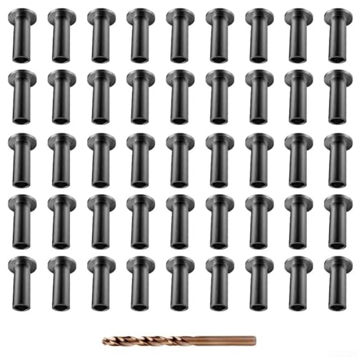 45 Stück Edelstahl-Schutzhülsen für Drahtseil-Kabelgeländer, Kabelgeländer-Hardware, für Deck-Geländersystem 45 Stück Edelstahl-Schutzhülsen für Drahtseil-Kabelgeländer, Kabelgeländer-Hardware, für Deck-Geländersystem von Jayruit