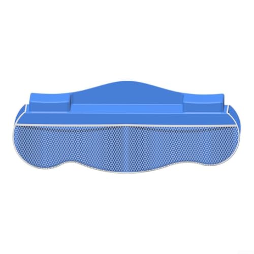 Badewannen-Organizer mit Silikon-Spritzschutz, sichere Saugkraft für ein saubereres Badezimmer (blau) von Jayruit