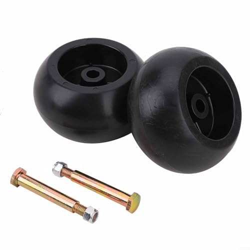 Deckrad, für Toro Aufsitzmäher, 2 Stück 12,7 cm Deckrad und Achsschrauben, Deckrad Ersatzzubehör Deckrad, für Toro Aufsitzmäher, 2 Stück 12,7 cm Deckrad und Achsschrauben, Deckrad Ersatzzubehör von Jayruit