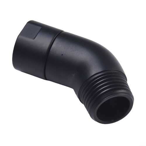 Duschbogen G1/2 Handbrause Top Spray Ellenbogen Schwarz Winkel Innengewinde und Außengewinde für Duschkopf und Duscharm von Jayruit