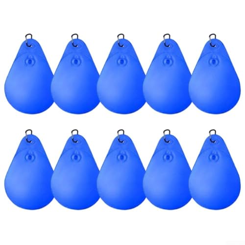 Effizienter Windschutz mit 10 robusten PVC-Poolabdeckungsgewichten von Jayruit