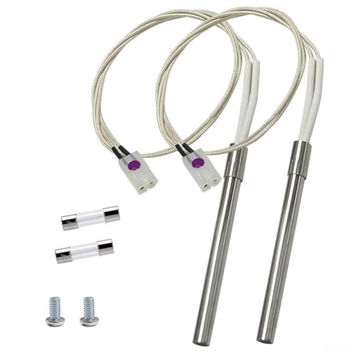Ignitor Hot Rod Kit, Pellet Grill Igniter Kit Replacement Hot Rod for Wood Pellet Grill with 2Pcs Fuses von Jayruit
