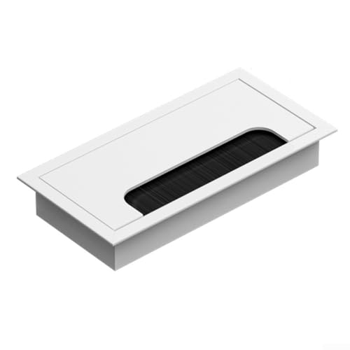 Kabellochabdeckung für den Schreibtisch mit Aluminium-Kabeldurchführung für sicheres und ordentliches Schreibtisch-Kabelmanagement mit aufklappbarem Design Kabellochabdeckung für den Schreibtisch mit Aluminium-Kabeldurchführung für sicheres und ordentliches Schreibtisch-Kabelmanagement mit aufklappbarem Design von Jayruit