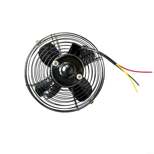 Kabelloser 20,3 cm Campingventilator mit doppelter Geschwindigkeit und reversiblem Luftstrom mit Kupfermotor und Metallkonstruktion für die Verwendung mit Dayi A3/2106 Akku (nur Lüfterkopf) von Jayruit