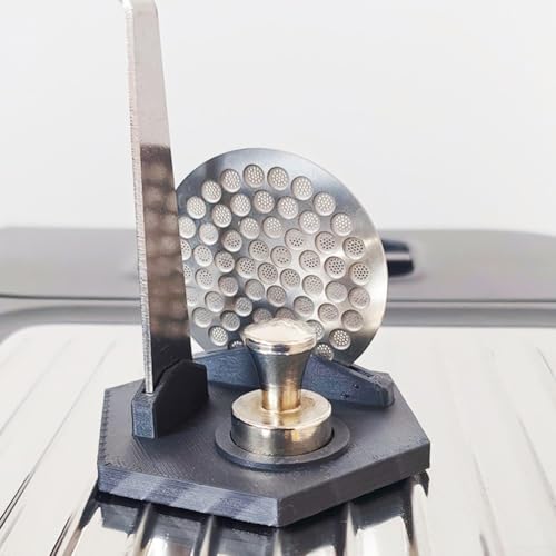 Kaffeefilter-Werkzeug-Aufbewahrungsset, für Espressomaschinen 51 mm/53 mm/58 mm, wiederverwendbarer Edelstahlkorb und Puck-Sieb (58 mm) von Jayruit