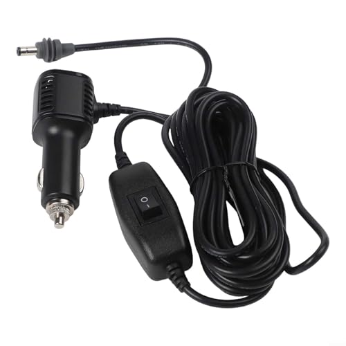 Kfz-Ladegerät Digital Display Ethernet 3-in-1 DC Netzkabel für Starlink Mini Antenne mit USB C PD 20W und USB A QC 18W Kompatibel mit Fahrzeug 12 8V 24V Netzteil (5.0 m) von Jayruit