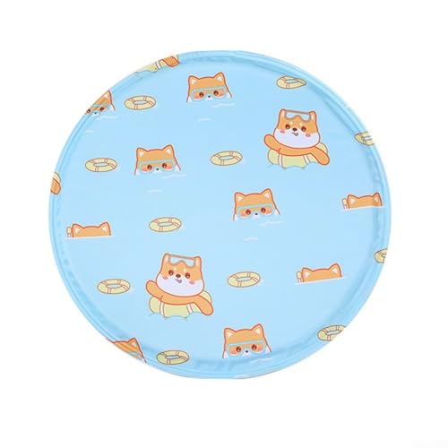 Kühlendes Gel-Pad für Hunde und Katzen, mit tragbarem und faltbarem Design für den Einsatz zu Hause, im Auto oder im Freien (A 40 cm) von Jayruit