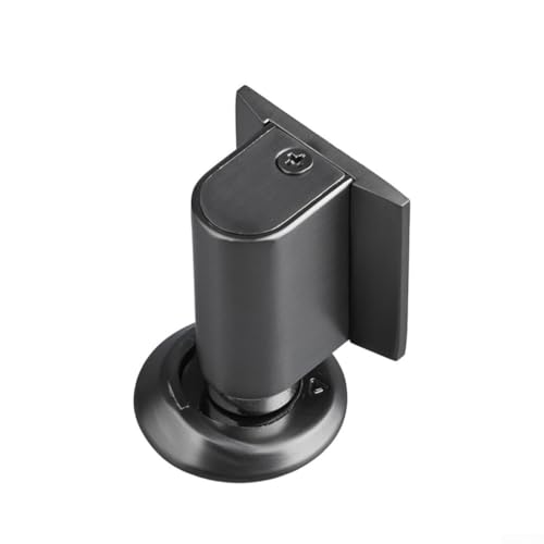 Magnetische Türstopper, mit starkem Doppelmagnet-Saugnapf und verstellbarer Höhe bis zu 22 mm, selbstklebend, Bodenmontage, Grau, 2 Stück Magnetische Türstopper, mit starkem Doppelmagnet-Saugnapf und verstellbarer Höhe bis zu 22 mm, selbstklebend, Bodenmontage, Grau, 2 Stück von Jayruit
