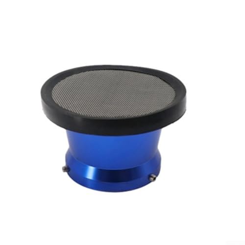 Motorrad Vergaser Luftfilter Windbecher mit Filtersieb 50mm Innendurchmesser passend für OKO 2430 und für Keihin 24 30mm Vergasermodelle (Blau) von Jayruit