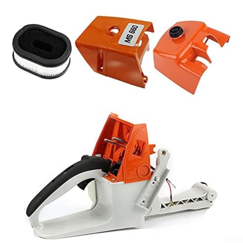 Motorsägen-Kraftstofftankgehäuse, mit Luftfilterabdeckung für MS660 MS650 MS640 066 Modelle Ersatzteile Set von Jayruit