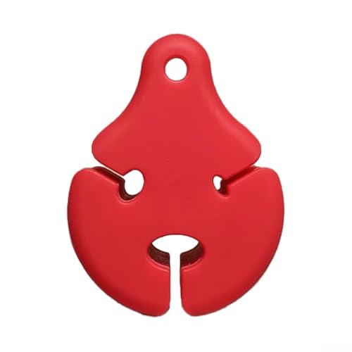 Multifunktionale Clips für Angelzubehör, die Ihre Hände halten, wenn sie am meisten benötigt werden (kleine Größe, rot) von Jayruit