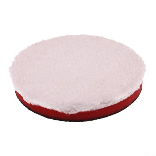 Polierpad Auto Polierpads Kratzer für Auto Finish mit Mikrofaser und Schwamm Kompatibel mit Lack, Chrom, Glas von Jayruit