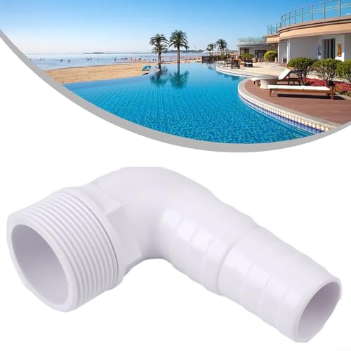 Pool Filter Schlauch Adapter, 1,5 Zoll Schwimmbad Ellenbogen Adapter Connector Kompatibel mit Filtration S und Pumpen mit 1,5 Zoll Gewinderohrverschraubungen Pool Filter Schlauch Adapter, 1,5 Zoll Schwimmbad Ellenbogen Adapter Connector Kompatibel mit Filtration S und Pumpen mit 1,5 Zoll Gewinderohrverschraubungen von Jayruit