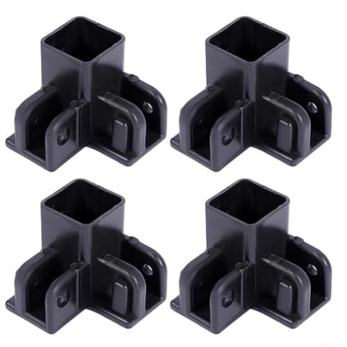 Popup-Zelt-Zubehör, 4 Stangenbeine, kompatibel mit 34 x 34 mm Vierkantrohren für Baldachin, Pavillon, Stabilität Popup-Zelt-Zubehör, 4 Stangenbeine, kompatibel mit 34 x 34 mm Vierkantrohren für Baldachin, Pavillon, Stabilität von Jayruit