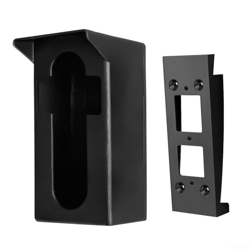 Ring Video Türklingel Vinyl Seitenhalterung Schwarz ABS Schutzhalterung Abdeckung für stabile gerade Sicht Wetterbeständig Ring Video Türklingel Vinyl Seitenhalterung Schwarz ABS Schutzhalterung Abdeckung für stabile gerade Sicht Wetterbeständig von Jayruit