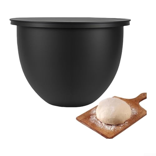 Silikon-Schüsseleinsätze für Küchenmaschinen, 5 l Fassungsvermögen, antihaftbeschichtet, leicht zu reinigen, Ersatzzubehör, kompatibel mit Neigungskopf-Modellen (schwarze Silikonschale) von Jayruit