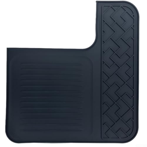 Silikonabdeckung für die Kaffeemaschine ES601, Kantenpass-Schutzmatten mit vollständiger Abdeckung, staub- und kratzfest (schwarz) von Jayruit