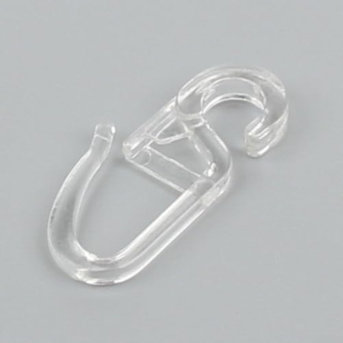 Simplify zum Aufhängen von Gardinen mit 100 Clipon-Haken und 10 mm Öse von Jayruit