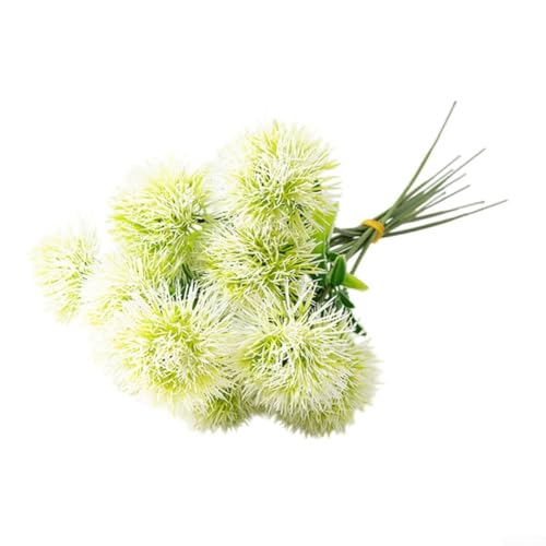 Skurrile künstliche Löwenzahn-Blumen-Verzierung zur Verbesserung des Wohnraums (C128 (C 126 Weiß) von Jayruit