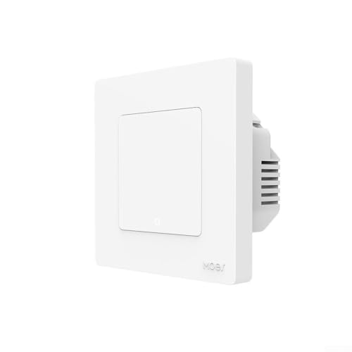 Smart Light Switch, For MOES For Tuya For ZigBee Smart Light Switches Wall Switches Star Ring Series Light Touch Buttons (1 Gang White) von Jayruit