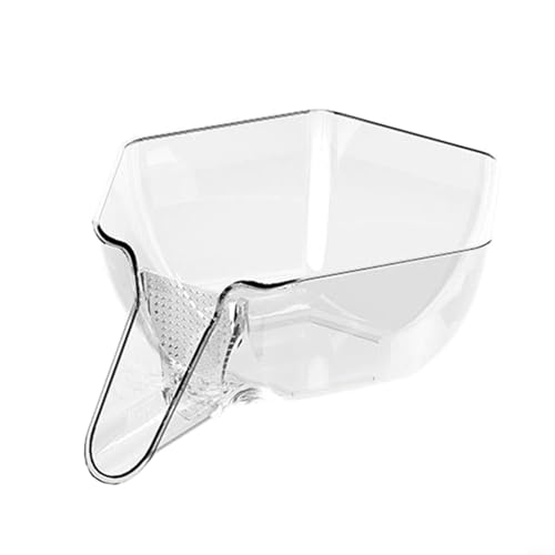 Stromlinienförmiges Design, Küchenablaufkorb, perfekt für den täglichen Gebrauch in jedem Zuhause (transparent) von Jayruit