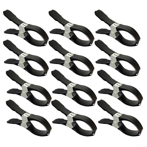 Windabweisende Poolabdeckungs-Clips zum Schutz Ihres Pools vor rauem Wetter (schwarz12) von Jayruit