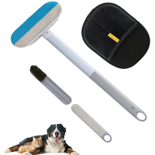JazRvr 4 In 1 Tierhaarentferner Set, Tierhaarentferner Bürste Und Hundehaare Entfernen Handschuh, Katzenhaarentferner Für Sofa, Auto Und Kleidung, Praktisches Haarentfernung Werkzeug JazRvr 4 In 1 Tierhaarentferner Set, Tierhaarentferner Bürste Und Hundehaare Entfernen Handschuh, Katzenhaarentferner Für Sofa, Auto Und Kleidung, Praktisches Haarentfernung Werkzeug von JazRvr