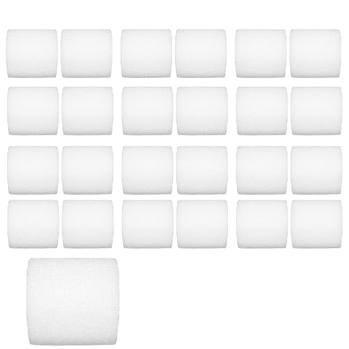 JazRvr Abstandshalter, Kunststoff Distanzscheiben für Vorhänge, 25 Stück Abstandhalter aus Kunststoff, 5 x 3.5 cm, Ideal für Vorhangstangen bis 35 mm, Perfekt für Büro und Wohnzimmer JazRvr Abstandshalter, Kunststoff Distanzscheiben für Vorhänge, 25 Stück Abstandhalter aus Kunststoff, 5 x 3.5 cm, Ideal für Vorhangstangen bis 35 mm, Perfekt für Büro und Wohnzimmer von JazRvr