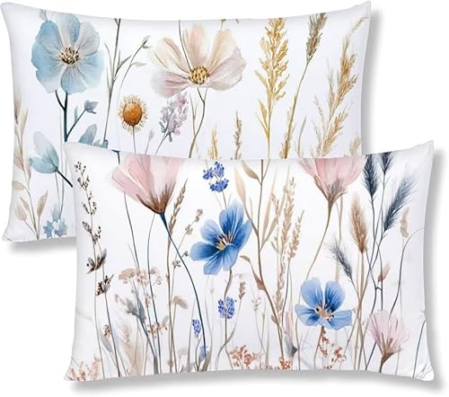 Kopfkissenbezug 25x50 2er Set Kissenbezug Blume Sofakissen Kopfkissen Anlage Kissenbezüge Weiche Komfort Samt Dekokissen Doppelseitiges Druckdesign, für Schlafzimmer Wohnzimmer Kissenhüllen S1-676 Kopfkissenbezug 25x50 2er Set Kissenbezug Blume Sofakissen Kopfkissen Anlage Kissenbezüge Weiche Komfort Samt Dekokissen Doppelseitiges Druckdesign, für Schlafzimmer Wohnzimmer Kissenhüllen S1-676 von Jaznnghh