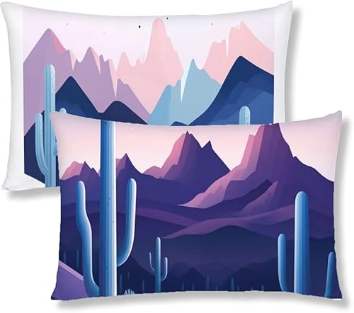 Kopfkissenbezug 25x50 2er Set Kissenbezug Kaktus Sofakissen Kopfkissen Berg Kissenbezüge Weiche Komfort Samt Dekokissen Doppelseitiges Druckdesign, für Sofa Schlafzimmer Wohnzimmer Kissenhüllen S1-624 Kopfkissenbezug 25x50 2er Set Kissenbezug Kaktus Sofakissen Kopfkissen Berg Kissenbezüge Weiche Komfort Samt Dekokissen Doppelseitiges Druckdesign, für Sofa Schlafzimmer Wohnzimmer Kissenhüllen S1-624 von Jaznnghh