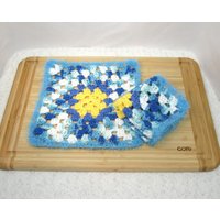 Handgemachte Gehäkelte Geschirrtücher | 2Pk Handgemachte Gehäkelte Geschirrtücher | 2Pk von JazzysCrochet