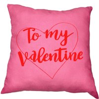 Valentinstag Kissen, Personalisiertes Valentinstagsgeschenk, Dekokissen, Personalisiertes Handgemachtes Valentinstagsgeschenk von JbmCreationsGiftShop