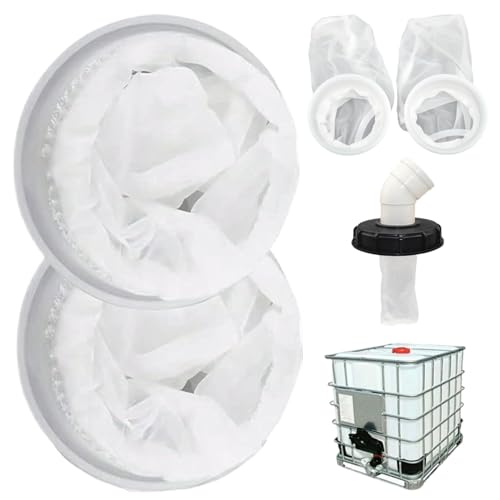 2pcs Regenwasserfilter, 8 Zoll IBC Deckelfilter, Nylon IBC -Totentasche, dehnbar wiederverwendbar 2pcs Regenwasserfilter, 8 Zoll IBC Deckelfilter, Nylon IBC -Totentasche, dehnbar wiederverwendbar von Jcasbdn