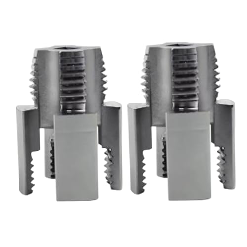 2pcs Rohrgewindewerkzeug Internal & externes 1/2 & 3/4 Pipe -Threader für Bohrern Integrierte Ersatzprofessionelle Leichtmetall -Threader für die Sanitär 2pcs Rohrgewindewerkzeug Internal & externes 1/2 & 3/4 Pipe -Threader für Bohrern Integrierte Ersatzprofessionelle Leichtmetall -Threader für die Sanitär von Jcasbdn