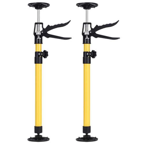 2pcs Schrankinstallationstools 40 kg Ladung 12-23 Zoll einstellbarer Unterstützungsstab Nicht-Rutsch-Multi-Winkel-Professionelle Ersatztool Dritter Handwerk von Jcasbdn