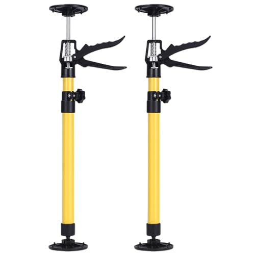 2pcs Schrankinstallationstools 40 kg Ladung 12-23 Zoll einstellbarer Unterstützungsstab Nicht-Rutsch-Multi-Winkel-Professionelle Ersatztool Dritter Handwerk von Jcasbdn