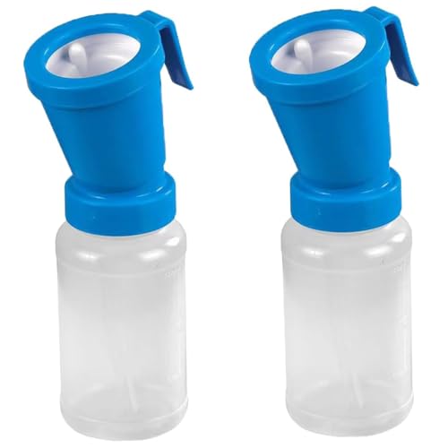 2pcs Zitzendip -Tasse, 300 ml Nicht -Reflow -Zitzen -Dip, sichere, verdickte Ziegenversorgung für Kuh, Schaf -Brustwarzenreinigung von Jcasbdn