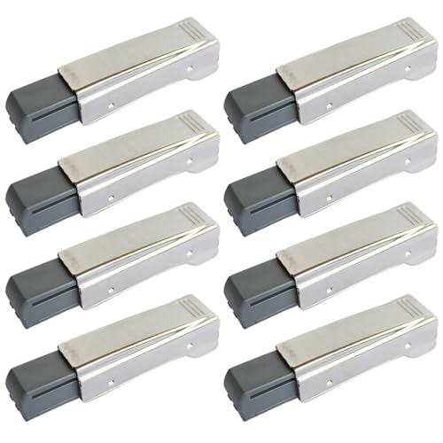 8pcs langsame Schlange Schrankscharniere glatte weiche Scharnier -Scharnier -Clip -Top -Nachrüstanschläge für Tür und Möbel von Jcasbdn