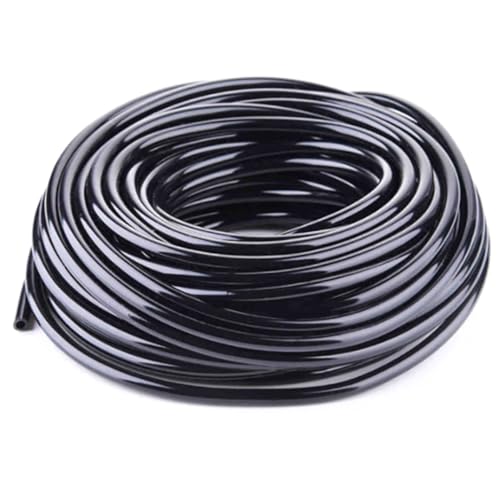 Jcasbdn 33ft Long Tropfbewässerungsschlauch, 8/11 -mm -Durchmesser Tropfbewässerungsschlauch, Flexible PVC -Sprinklerrohr für Gewächshausgarten Rasenlandschaft Landschaft von Jcasbdn