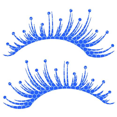 Jcasbdn Auto Wimpern für Scheinwerfer 1 Paar reflektierende Auto Wimper Jcasbdn Auto Wimpern für Scheinwerfer 1 Paar reflektierende Auto Wimper von Jcasbdn